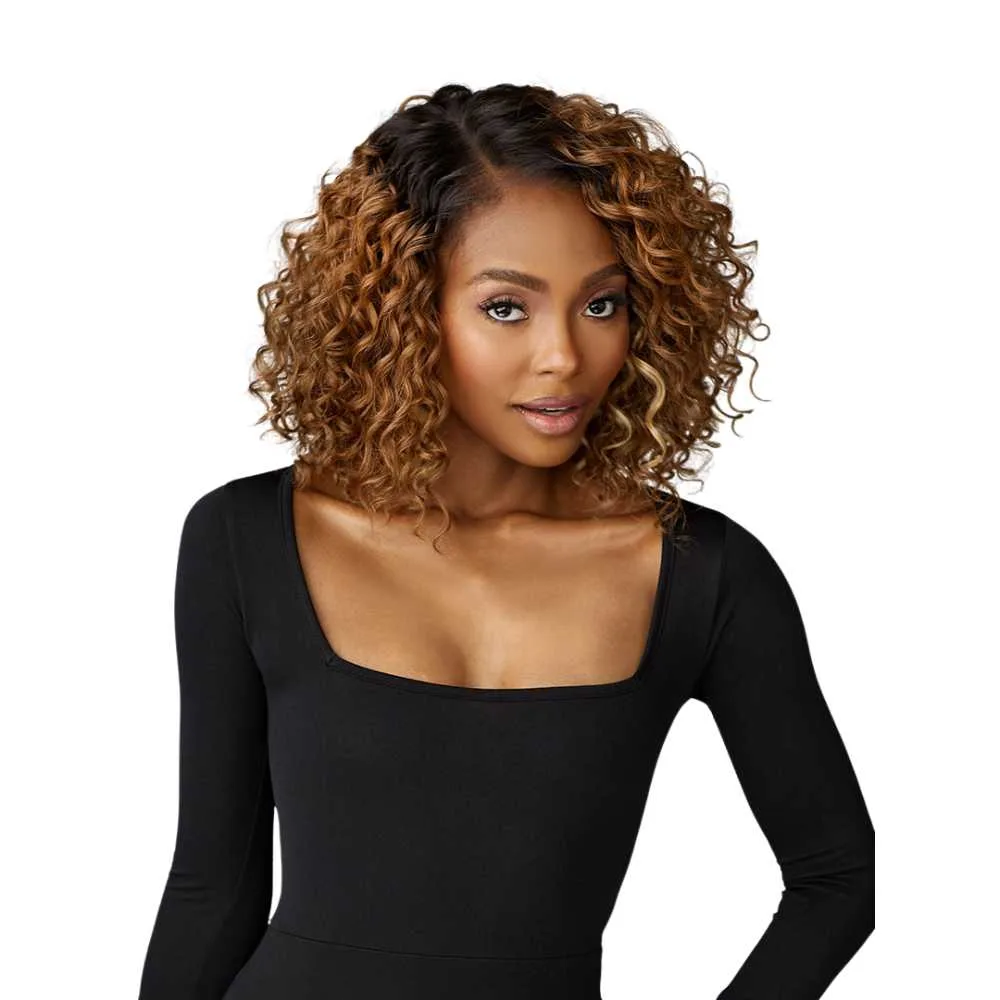 Sensationnel Chic Bob Synthetic Lace Wig - Lob Unit 3 thumbnail 2