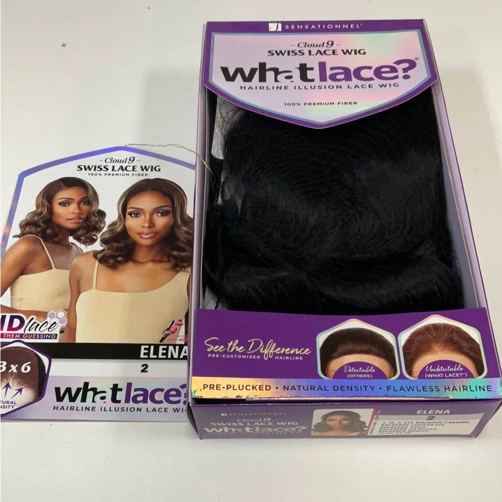 Sensationnel Cloud 9 What Lace? HD Synthetic Lace Front - Elena thumbnail 11