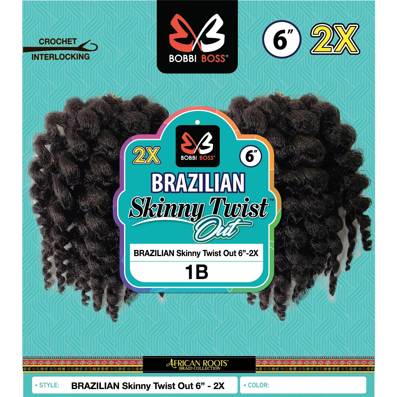 Bobbi Boss: 2x Brazilian Skinny Twist Out 6" - FINAL SALE thumbnail 3