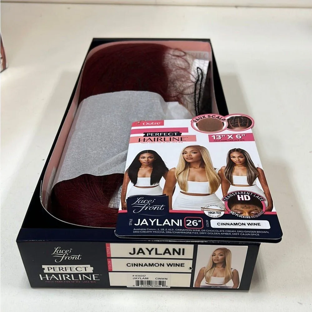 Outre Perfect Hairline 13x6 Faux Scalp HD Synthetic Lace Front Wig - Jaylani thumbnail 10