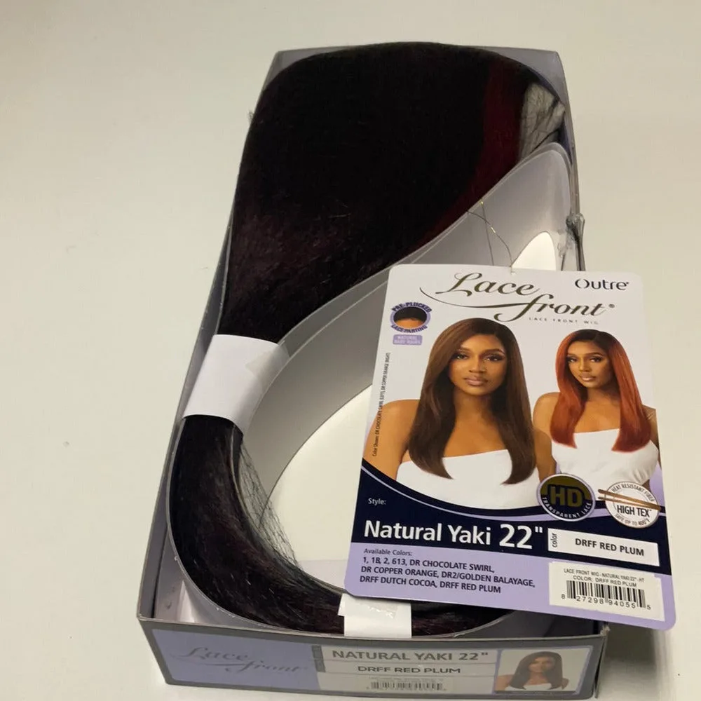 Outre Lace Front Synthetic Lace Wig - Natural Yaki 22" thumbnail 14