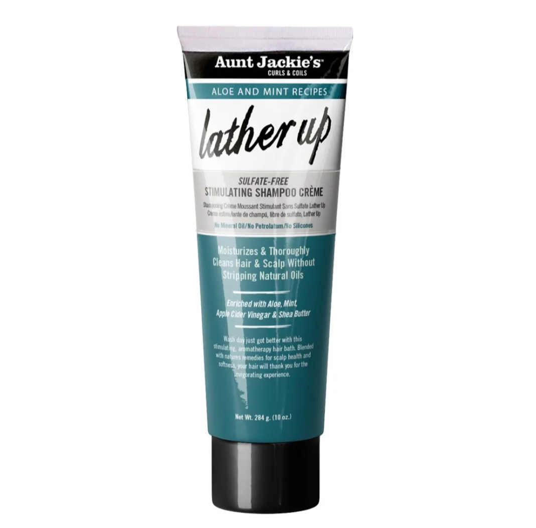 Aunt Jackie's Aloe & Mint Recipes Lather Up Stimulating Shampoo Creme