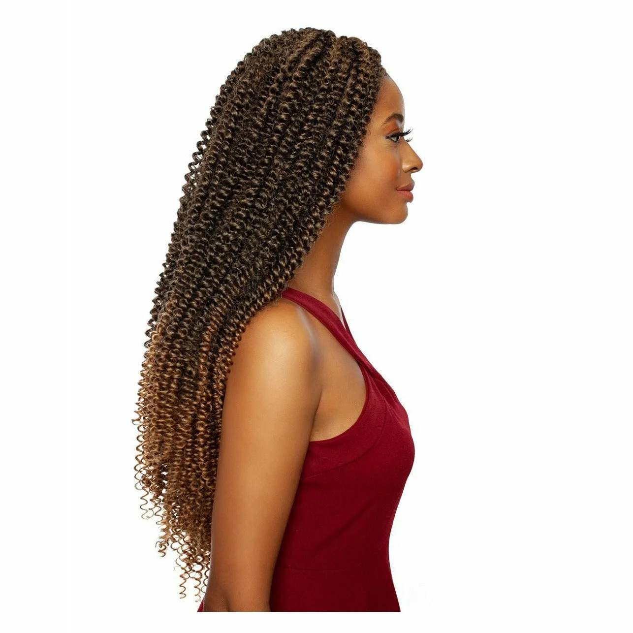 Afri-Naptural: 3x Coily Bohemian 20" (CB3P2004) Crochet Braids thumbnail 2