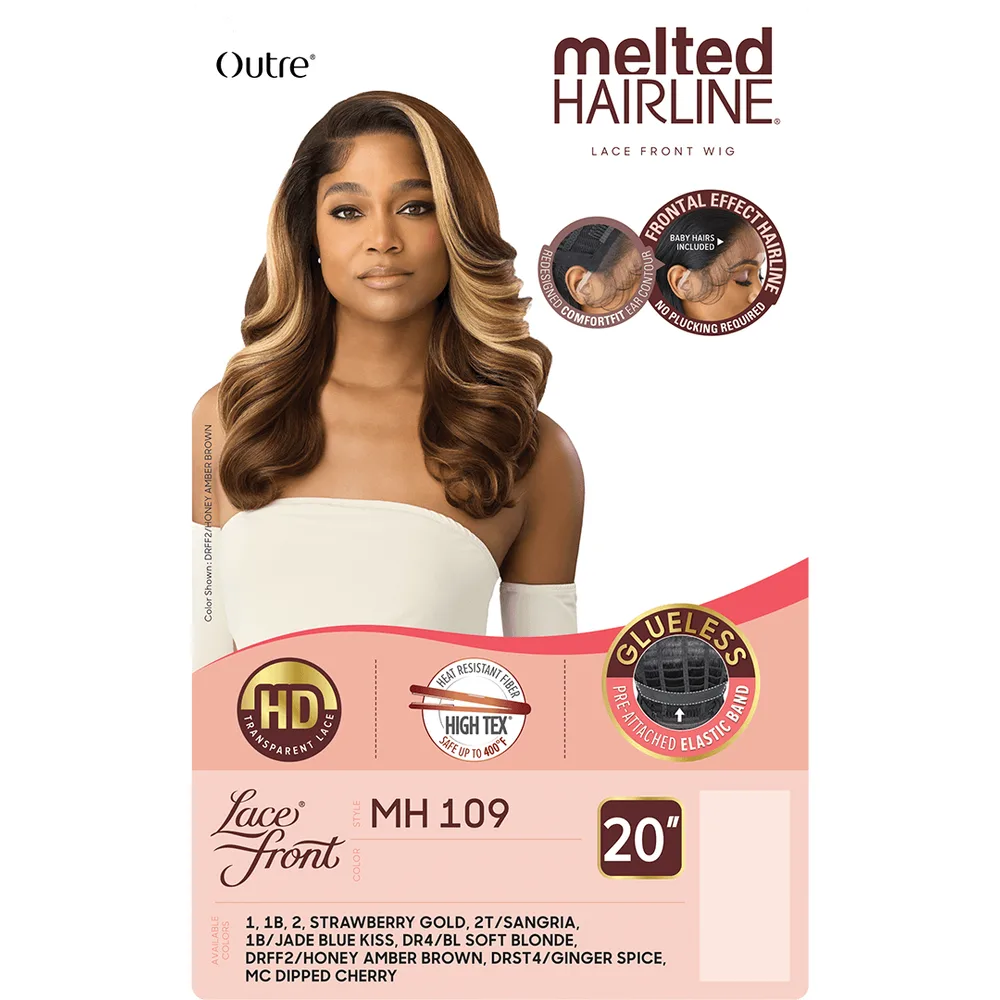 Outre Melted Hairline Synthetic HD Lace Front Wig - MH 109 thumbnail 7