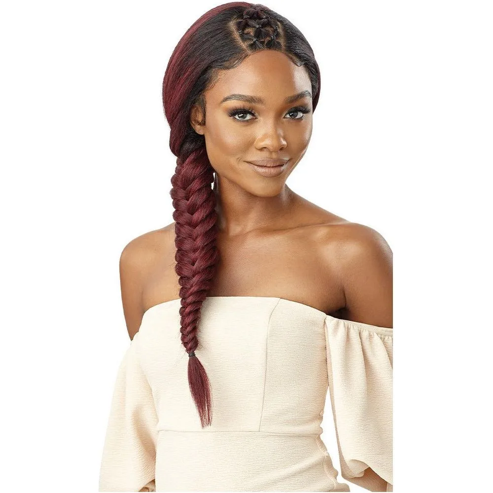 Outre 360 100% Human Hair Blend Lace Front Wig - Sunniva thumbnail 4
