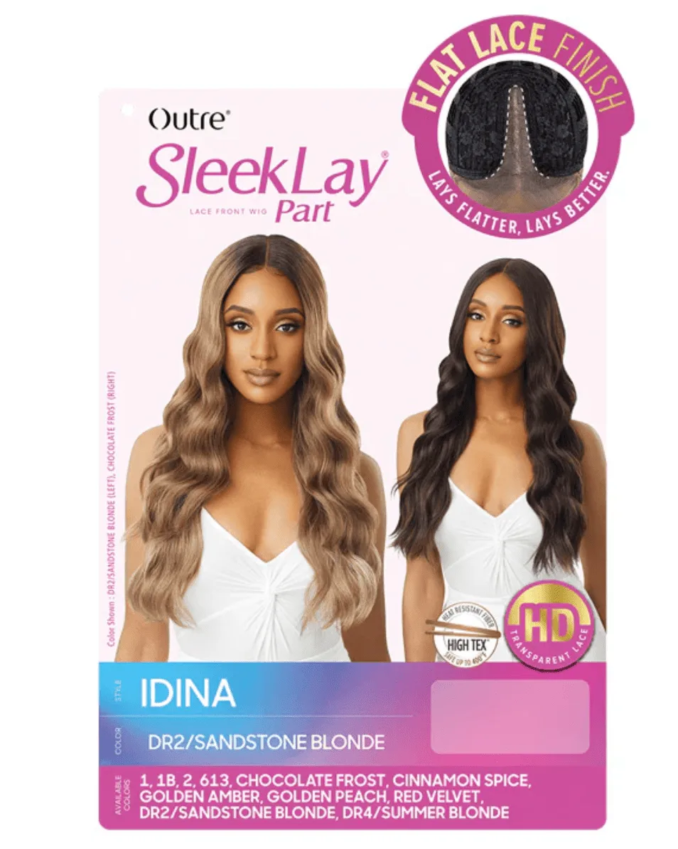 Outre HD Lace Front Wig SleekLay Part – Idina thumbnail 6
