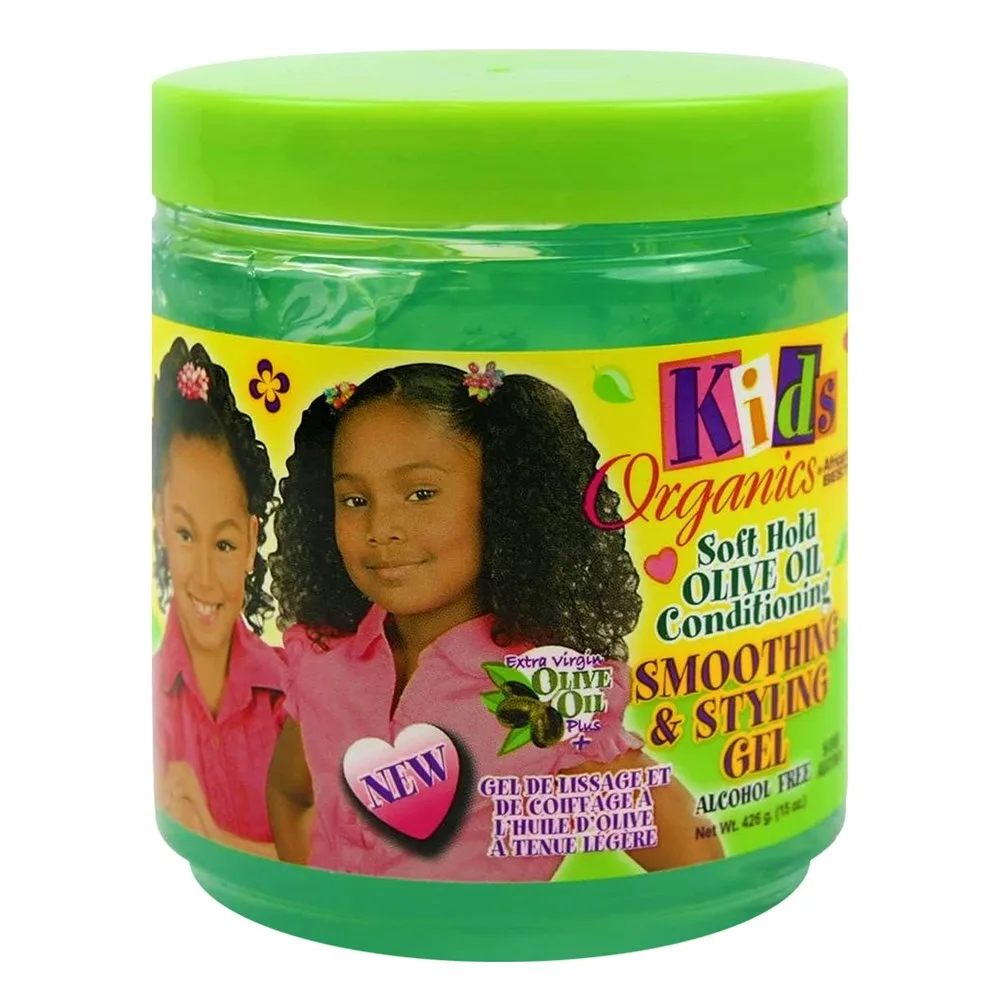 Africa's Best Kids Organics By Olive Oil Smooth &amp; Style Gel 15oz