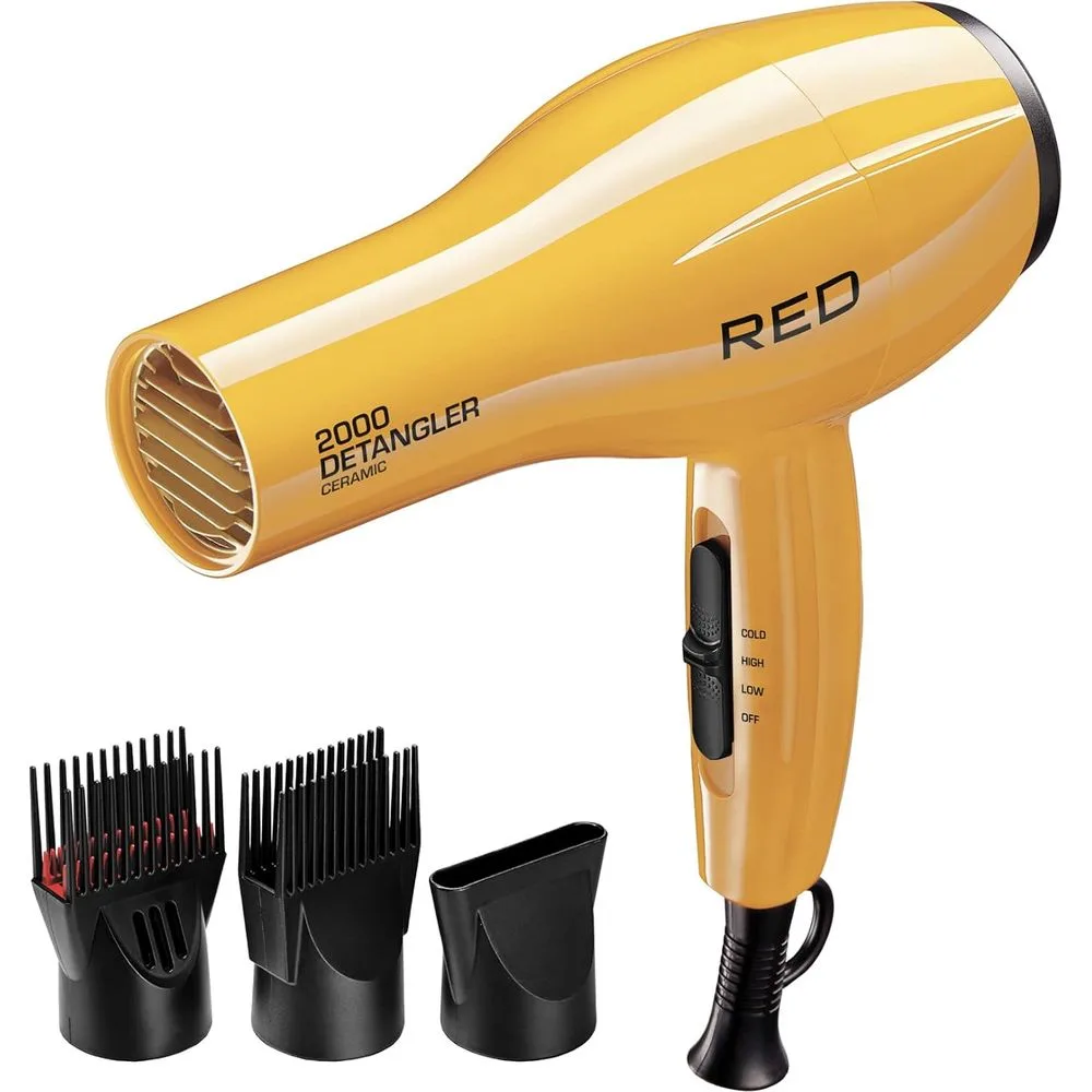Red By Kiss Ceramic Detangler Hair Dryer - 2000W thumbnail 5