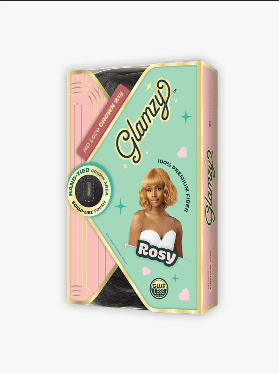 Sensationnel Glamzy Lace Crown Wig- Rosy thumbnail 8