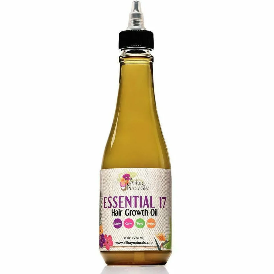 Alikay Naturals: Essential 17 Hair Growth Oil 8oz