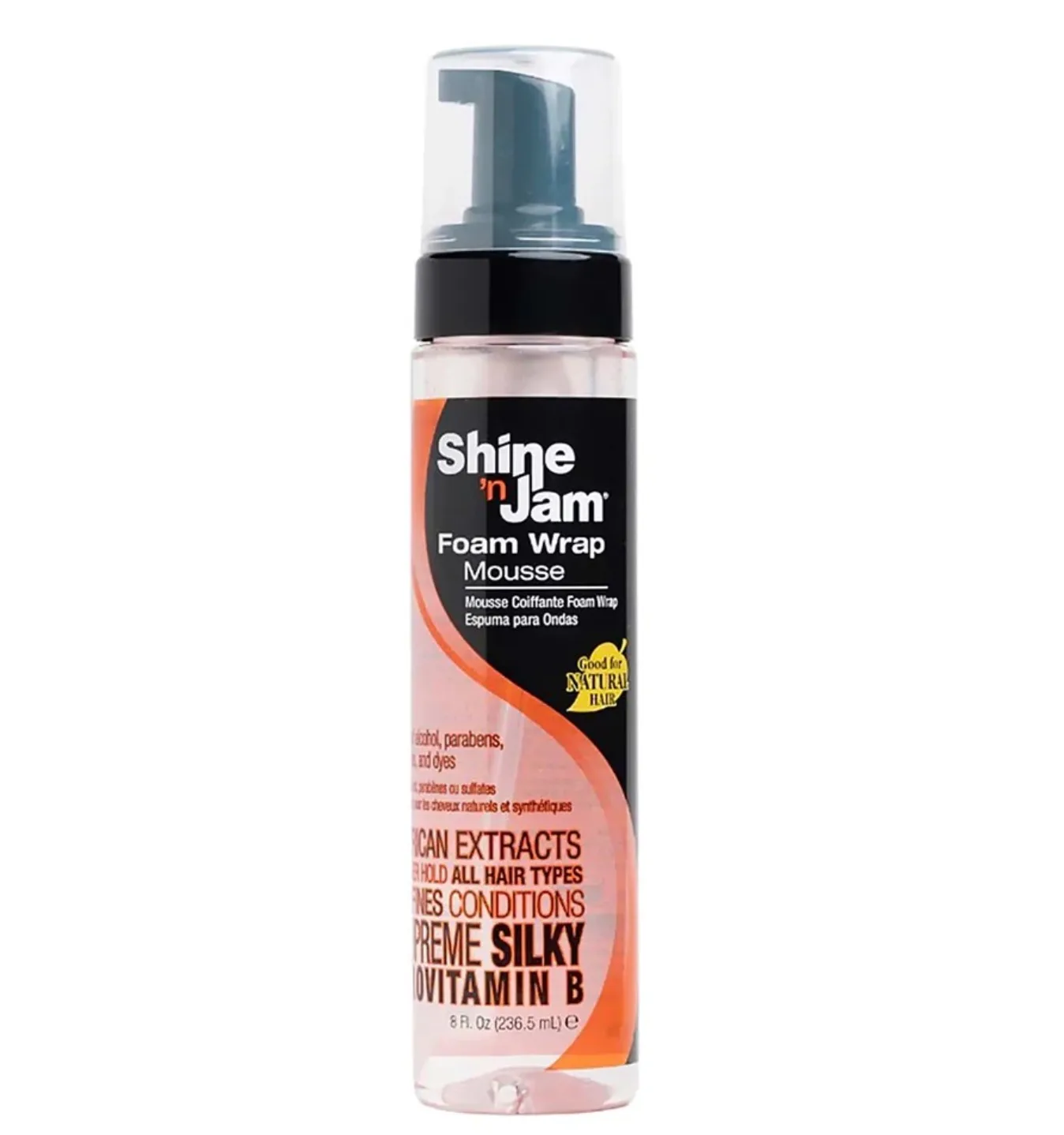 Ampro Shine 'n Jam Supreme Foam Wrap Mousse (8 oz)
