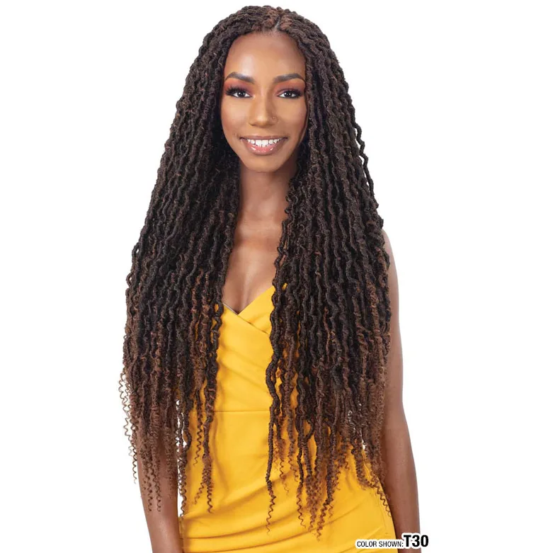 FreeTress: 2X Nita Distressed Gorgeous Loc 26'' Crochet Braids thumbnail 2