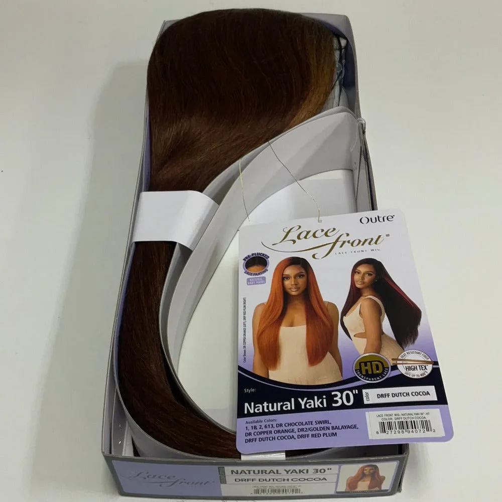 Outre Lace Front Synthetic Lace Wig - Natural Yaki 30" thumbnail 15