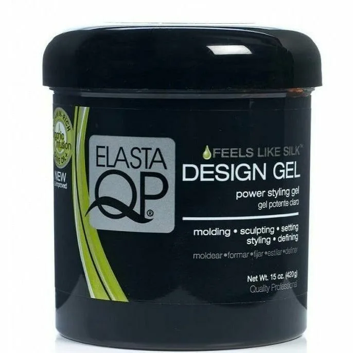 Elasta QP: Feels Like Silk Design Power Styling Gel 15oz