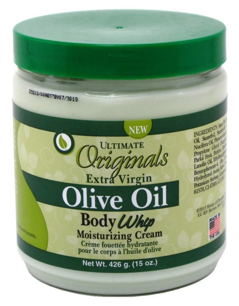 Africa's Best Ultimate Originals Olive Oil Body Whip Cream - 15 Oz
