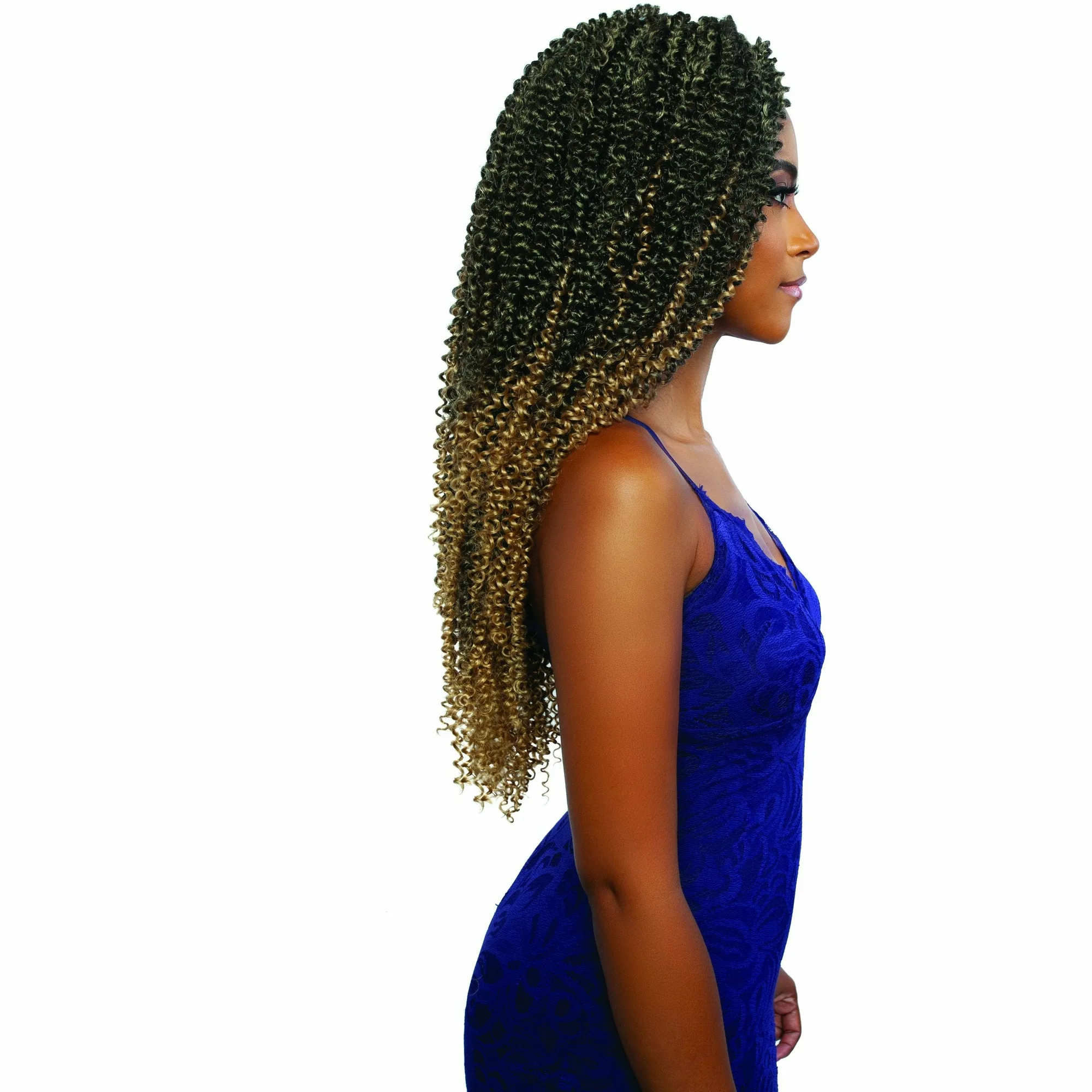 Afri-Naptural: 3X Caribbean Boho Spring Curl 20" (CB3P2205) thumbnail 3