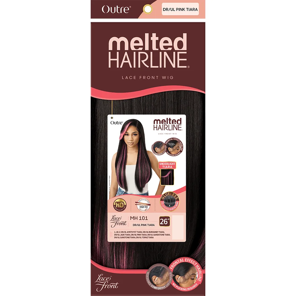 Outre Melted Hairline Synthetic HD Lace Front Wig - MH 101 thumbnail 6