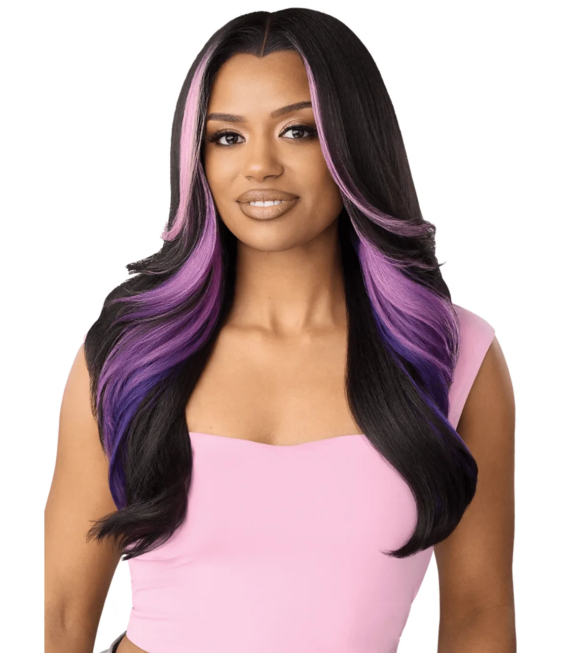 Outre Perfect Hairline True Frontal 13x6 HD Lace Front Wig - Peak 714 thumbnail 2