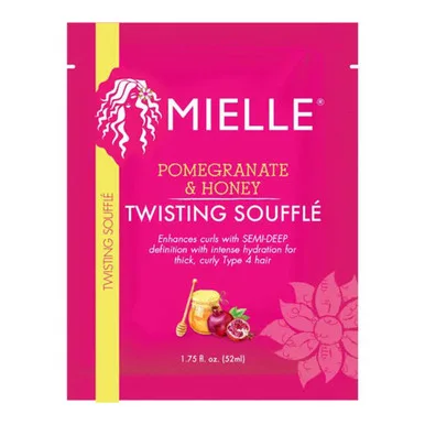 Mielle Organics Pomegranate & Honey Twisting Souffle Packette, 1.75 Oz