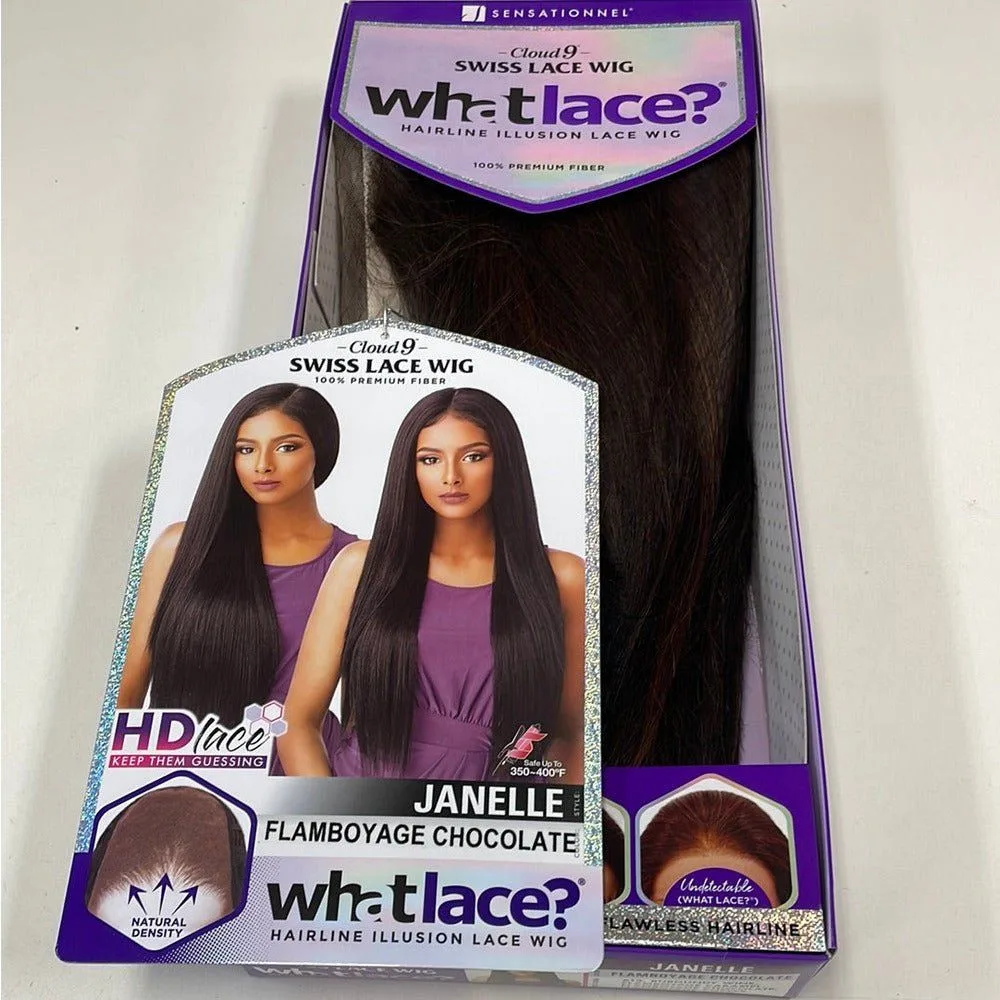 Sensationnel Cloud 9 What Lace Synthetic 13x6 HD Lace Front Wig - Janelle thumbnail 8