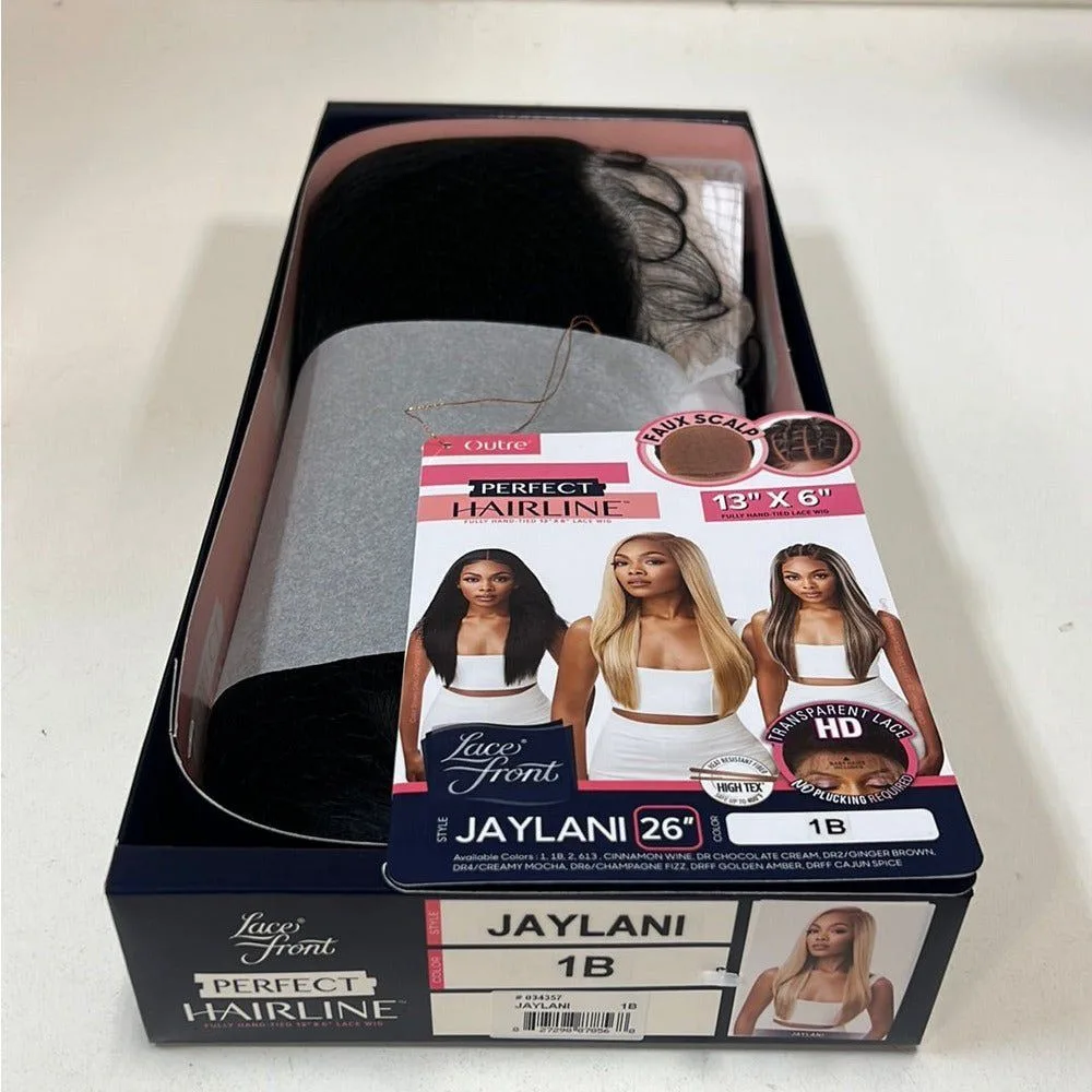 Outre Perfect Hairline 13x6 Faux Scalp HD Synthetic Lace Front Wig - Jaylani thumbnail 7