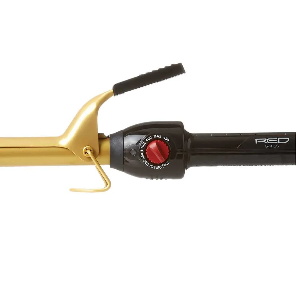 Red by Kiss 3/4" Ceramic Curling Iron thumbnail 3