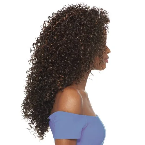 Outre Synthetic Hair Half Wig Quick Weave – Batik Dominican Curly thumbnail 3