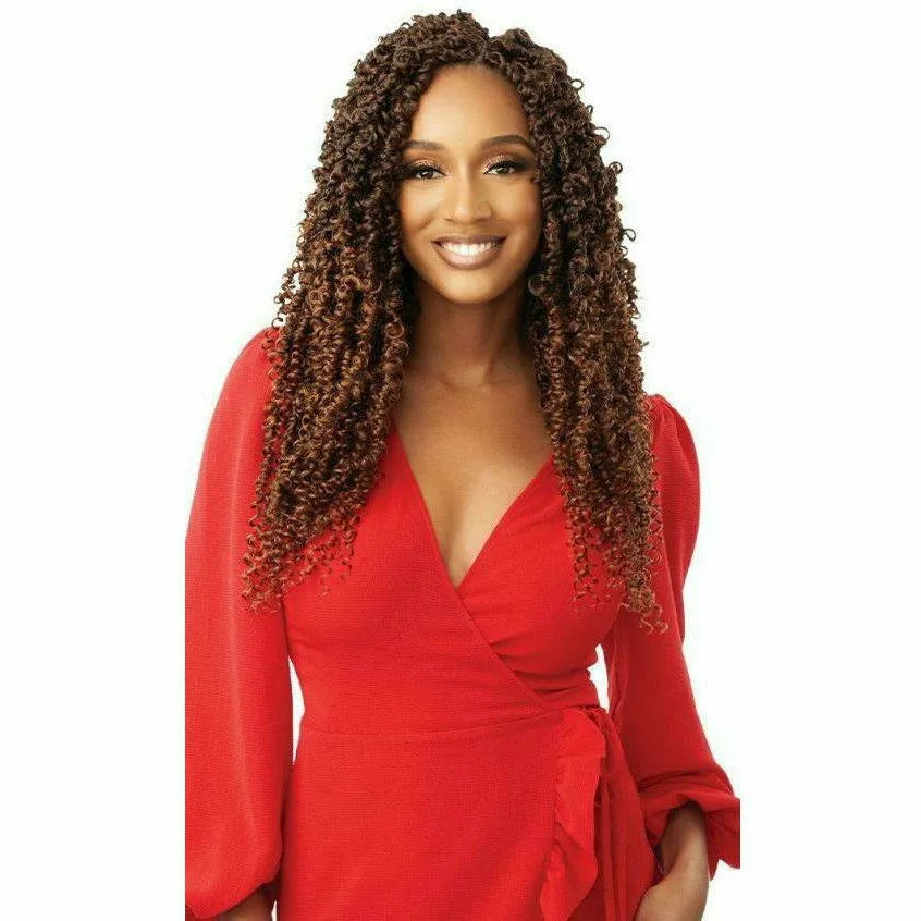 Outre: Xpression Twisted Up Butterfly Passion Twist 18" Crochet Braids thumbnail 3