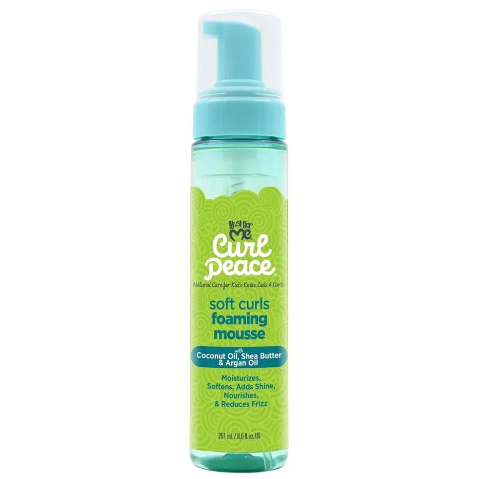 JUST FOR ME Curl Peace Soft Curls Foaming Mousse (8.5 oz)