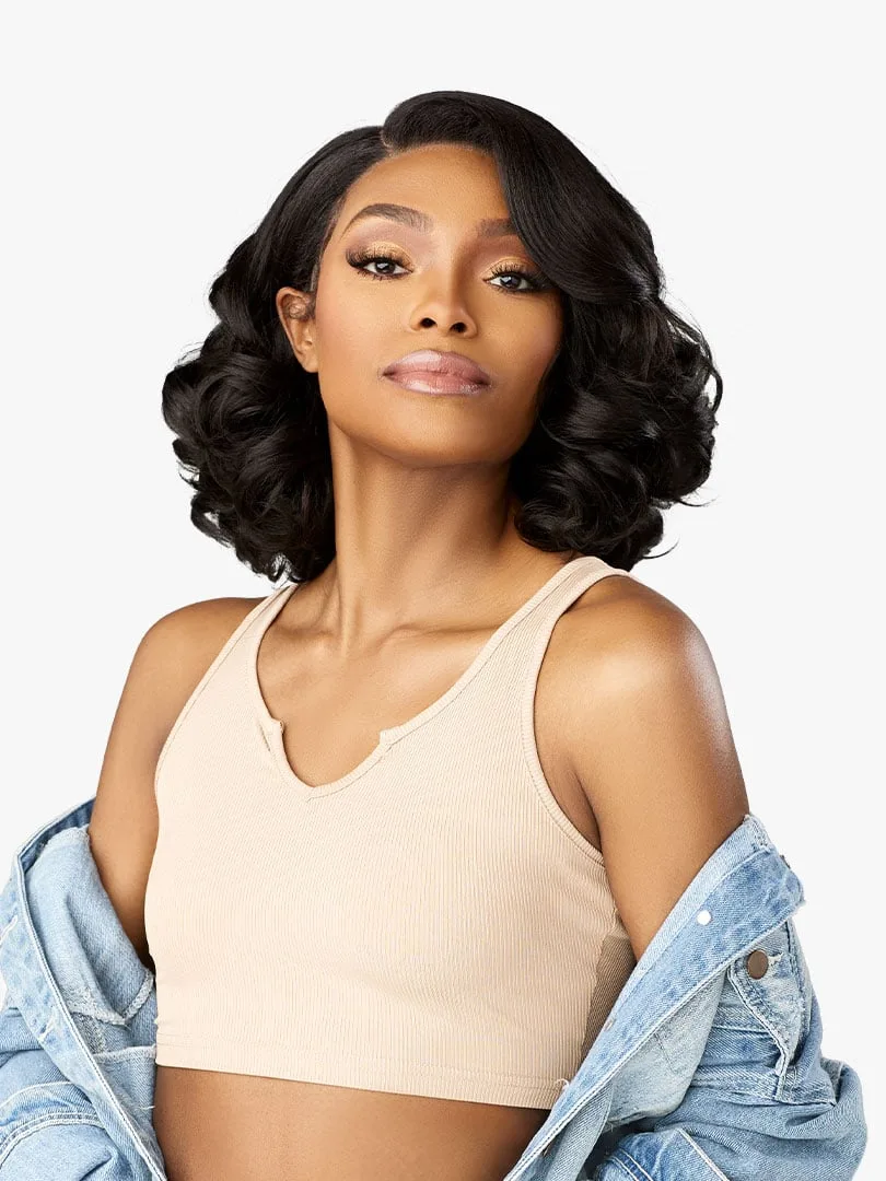 Sensationnel Kinky Edges Y-Part HD Lace Wig – Barrel Curl 12" thumbnail 4