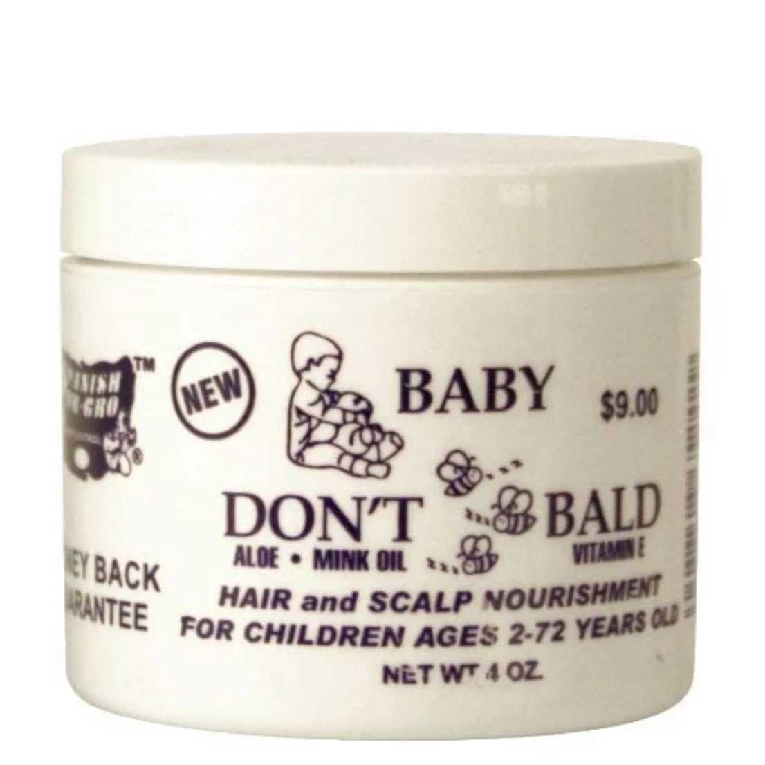 Baby Don't Be Bald Hair and Scalp Nourishment alternate