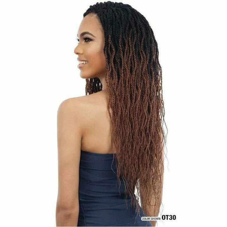 FreeTress: 3X Pre-Stretched Natural Wavy Twist 18" Crochet Braids thumbnail 3