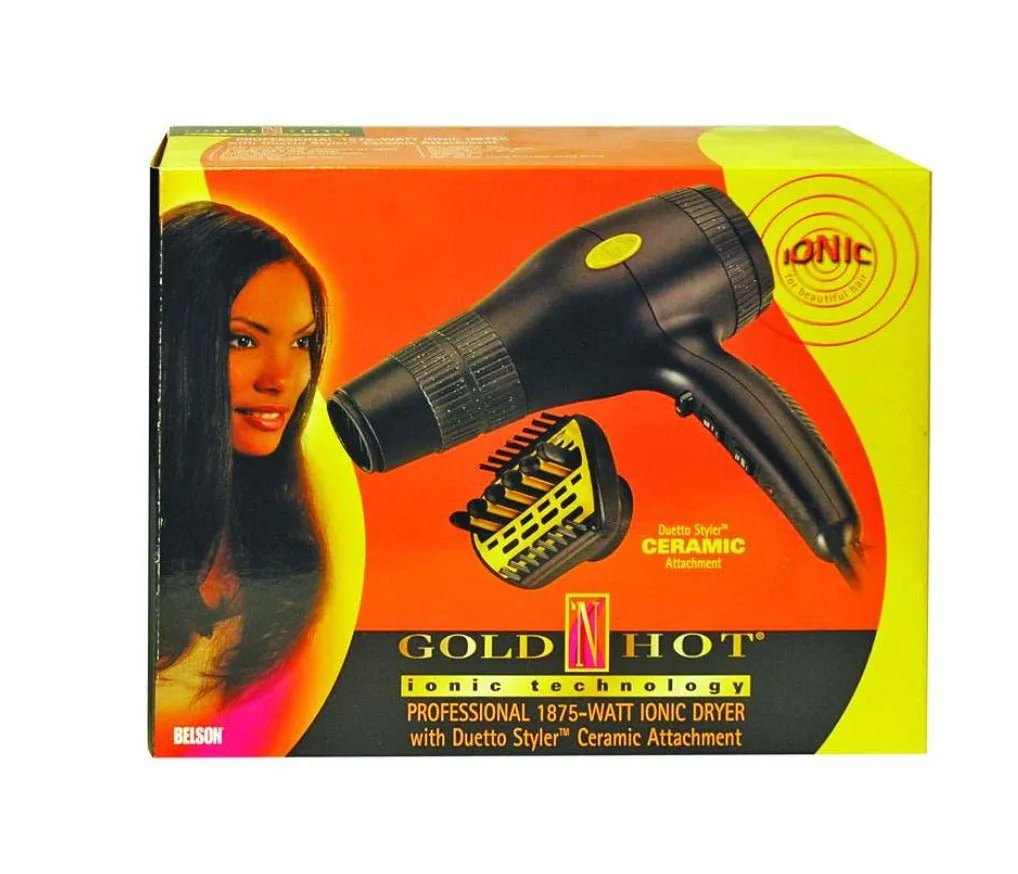 Gold N Hot Professional Ion Ceramic 1875 Watt Dryer