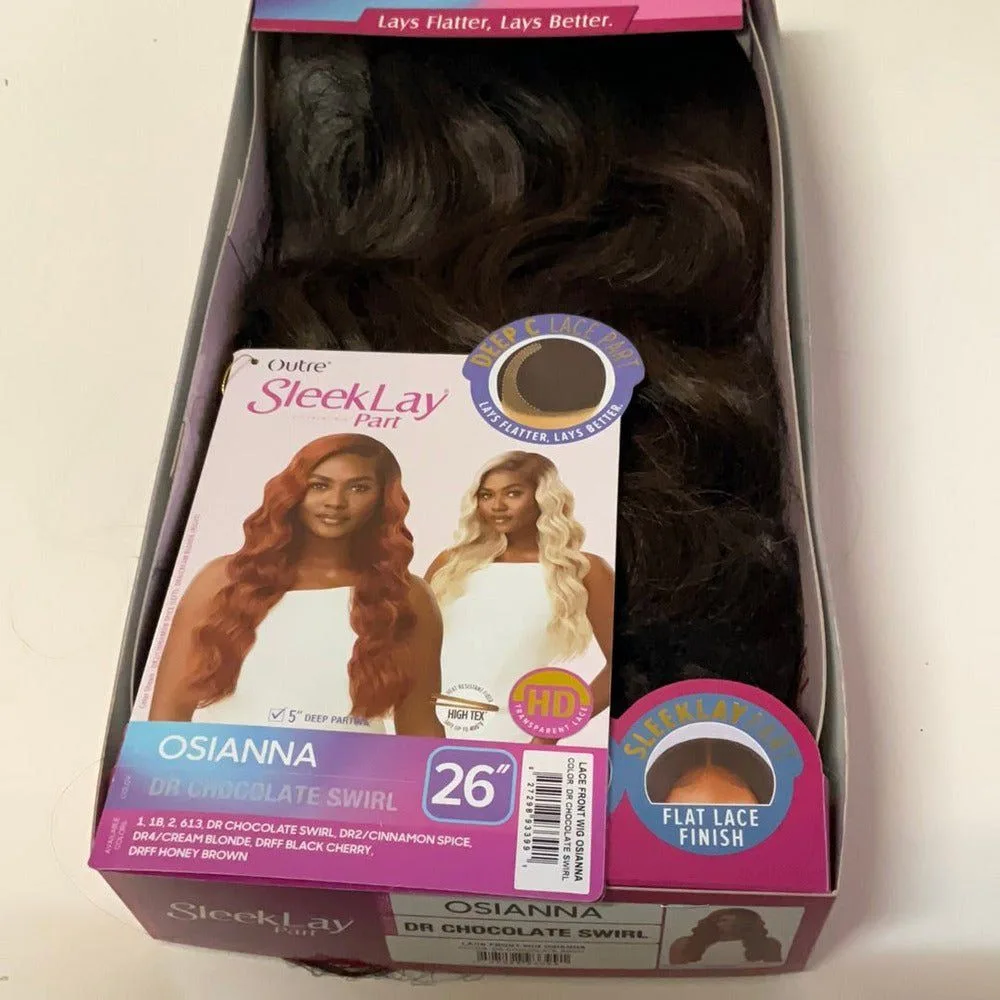Outre Sleeklay Part Deep-C Synthetic Lacefront Wig - Osianna thumbnail 11