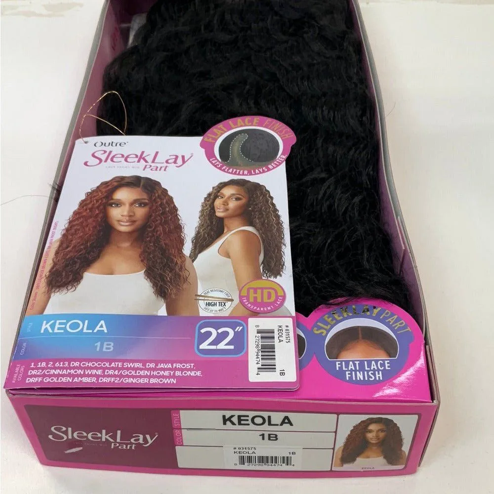 Outre Sleeklay Part Synthetic L-Part Wig - Keola thumbnail 5