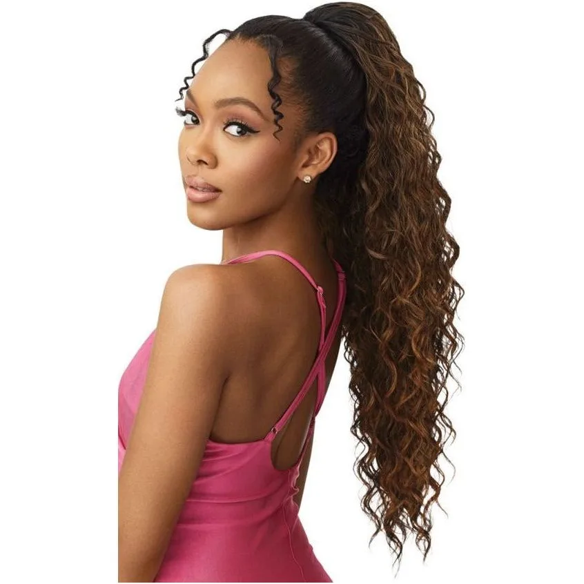 Outre Pretty Quick Beach Wave 28" - Drawstring Ponytail thumbnail 2