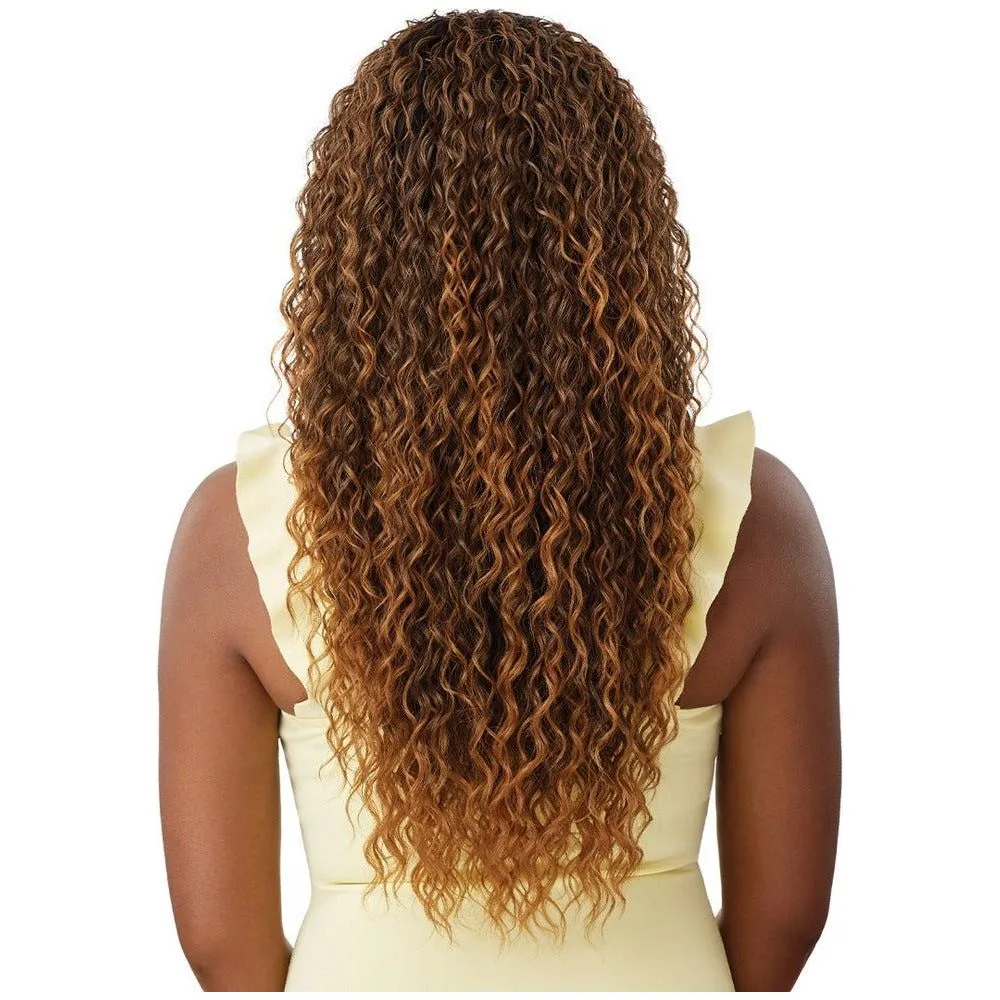 Outre Converti-Cap Synthetic Half Wig - Wet & Wavy Island Curls thumbnail 3