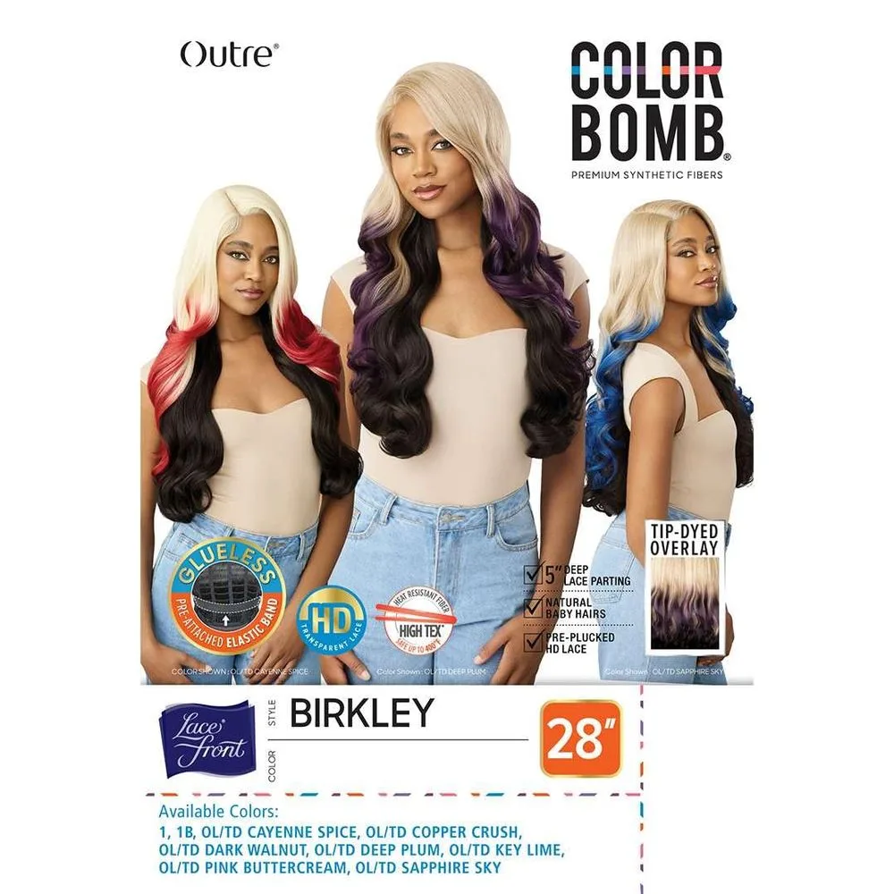 Outre Color Bomb Synthetic Lace Front Wig - Birkley thumbnail 6