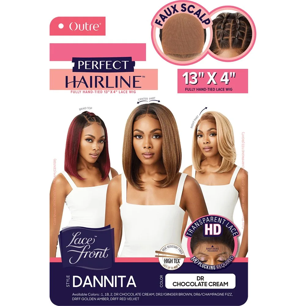 Outre Perfect Hairline 13x6 Synthetic HD Lace Front Wig - Dannita thumbnail 6