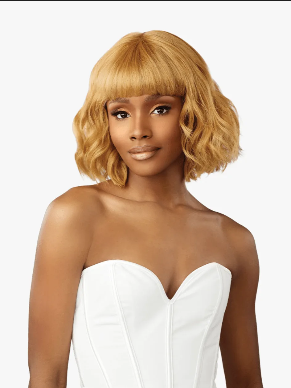 Sensationnel Glamzy Lace Crown Wig- Rosy thumbnail 3