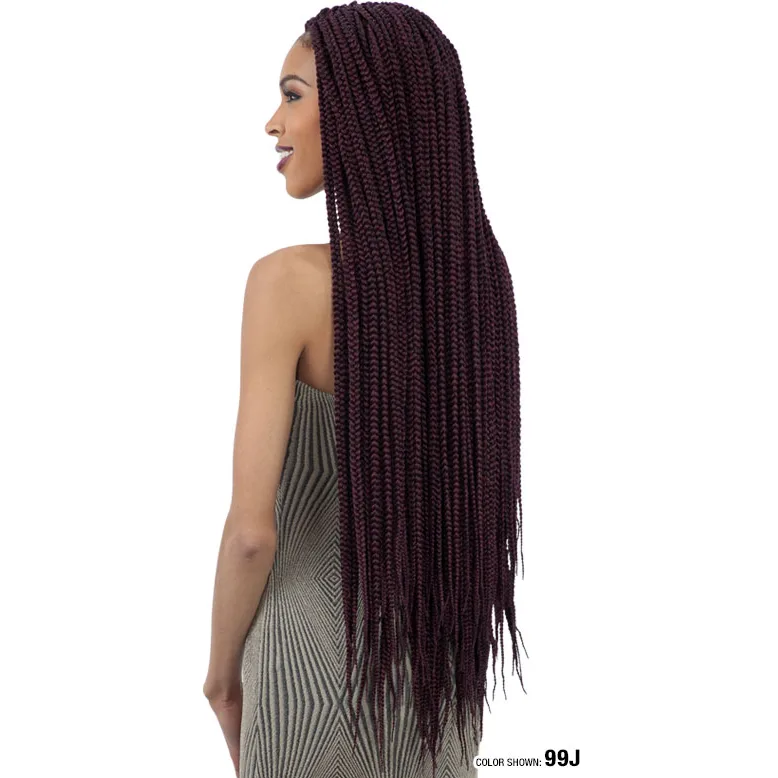 FreeTress: 2X Medium Box Braid 30" Crochet Braids thumbnail 3