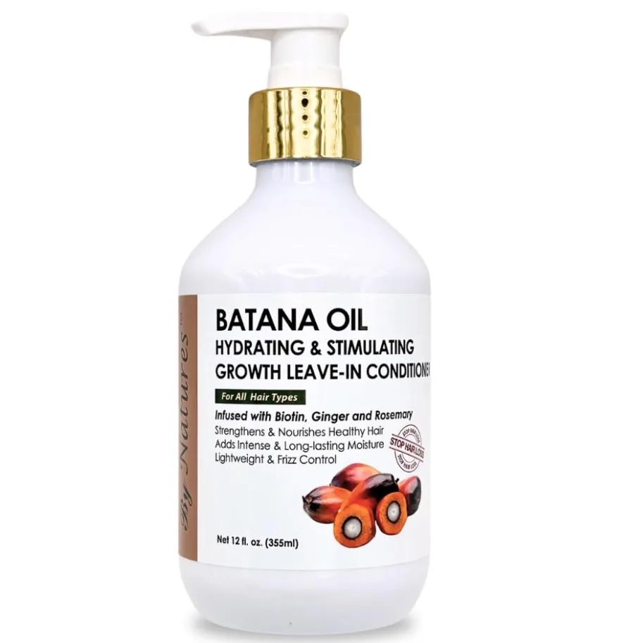 BY NATURES Batana Oil Stimulating Growth Leave-In Conditioner (12oz)