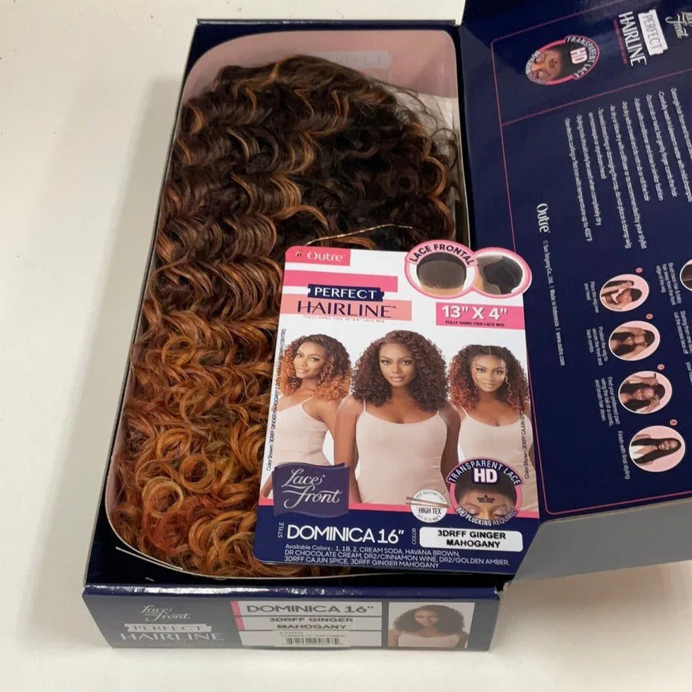 Outre Perfect Hairline 13x4 HD Synthetic Lace Front Wig - Dominica 16" thumbnail 10