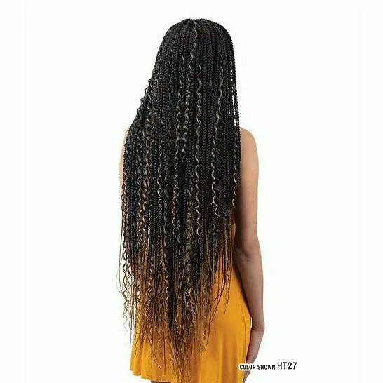 Mayde Beauty: 3x Waterfall Box Braid 34" Crochet Braids thumbnail 2