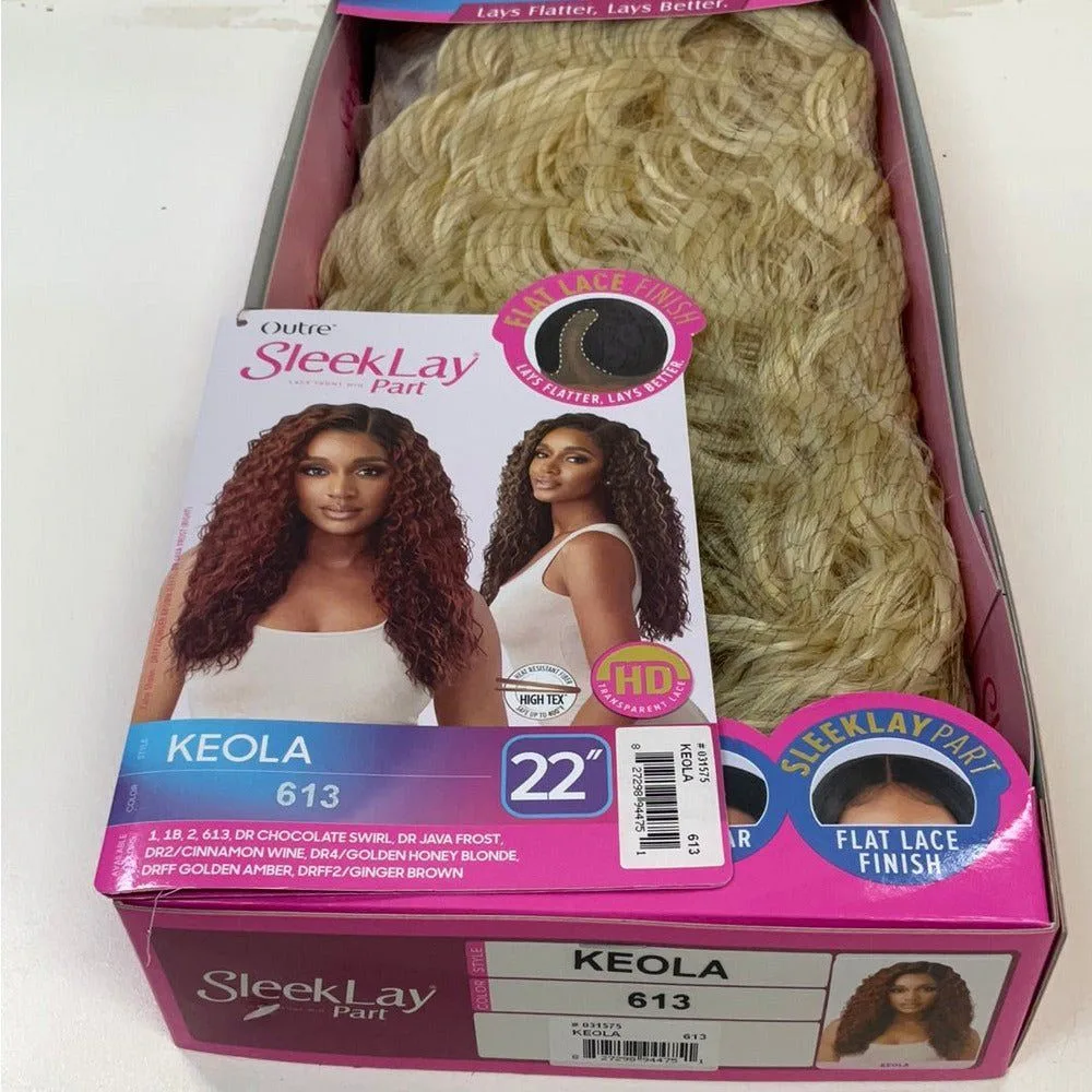 Outre Sleeklay Part Synthetic L-Part Wig - Keola thumbnail 8