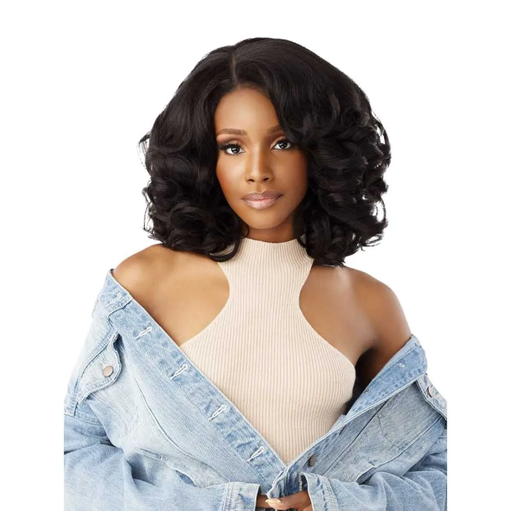 Sensationnel Kinky Edges Y-Part HD Lace Wig – Kinky Volume Curl 14" thumbnail 2