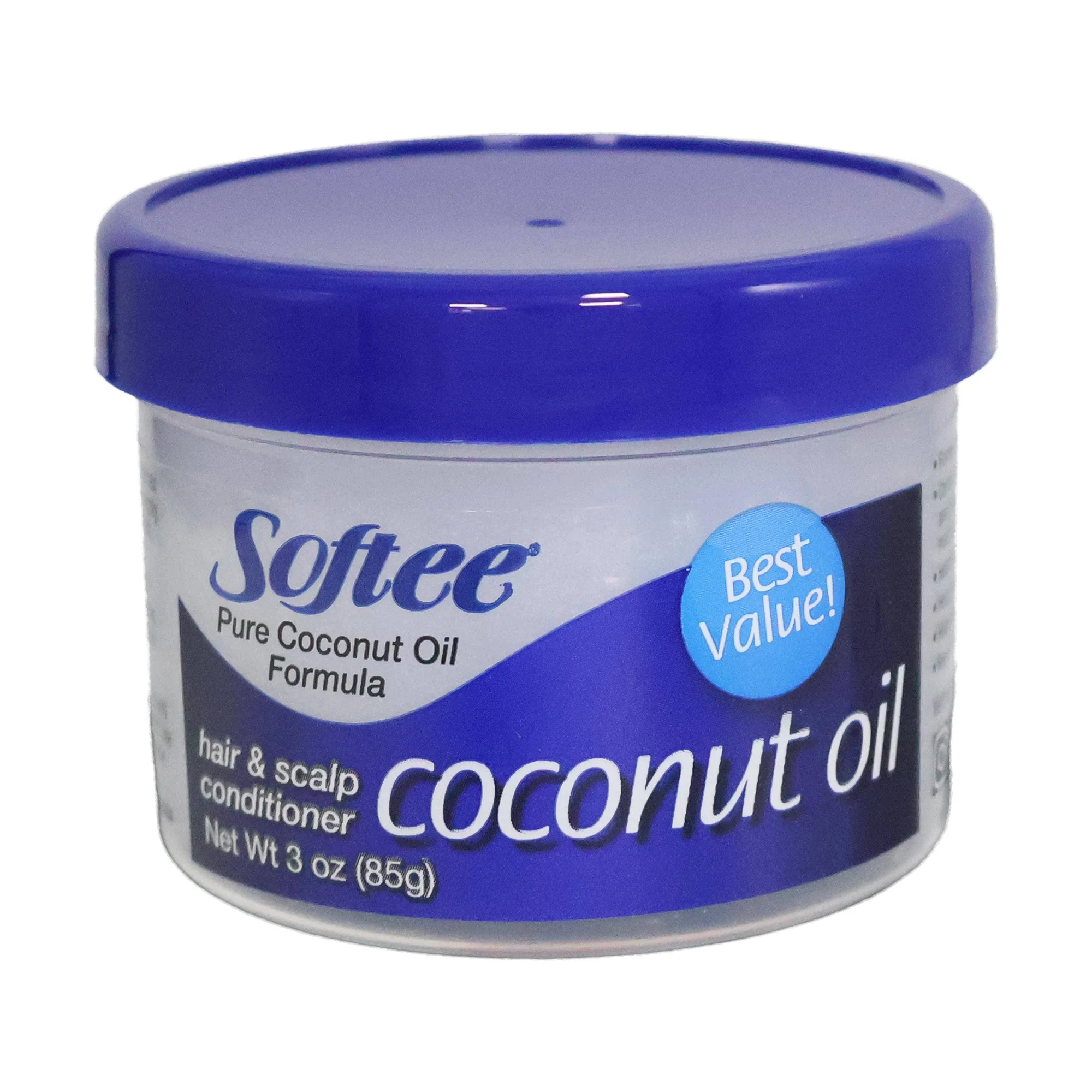 Softee Hair and Scalp Conditioner Coconut Oil, 3 Oz. - Faire