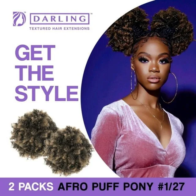 Darling Afro Puff Drawstring Ponytail thumbnail 6