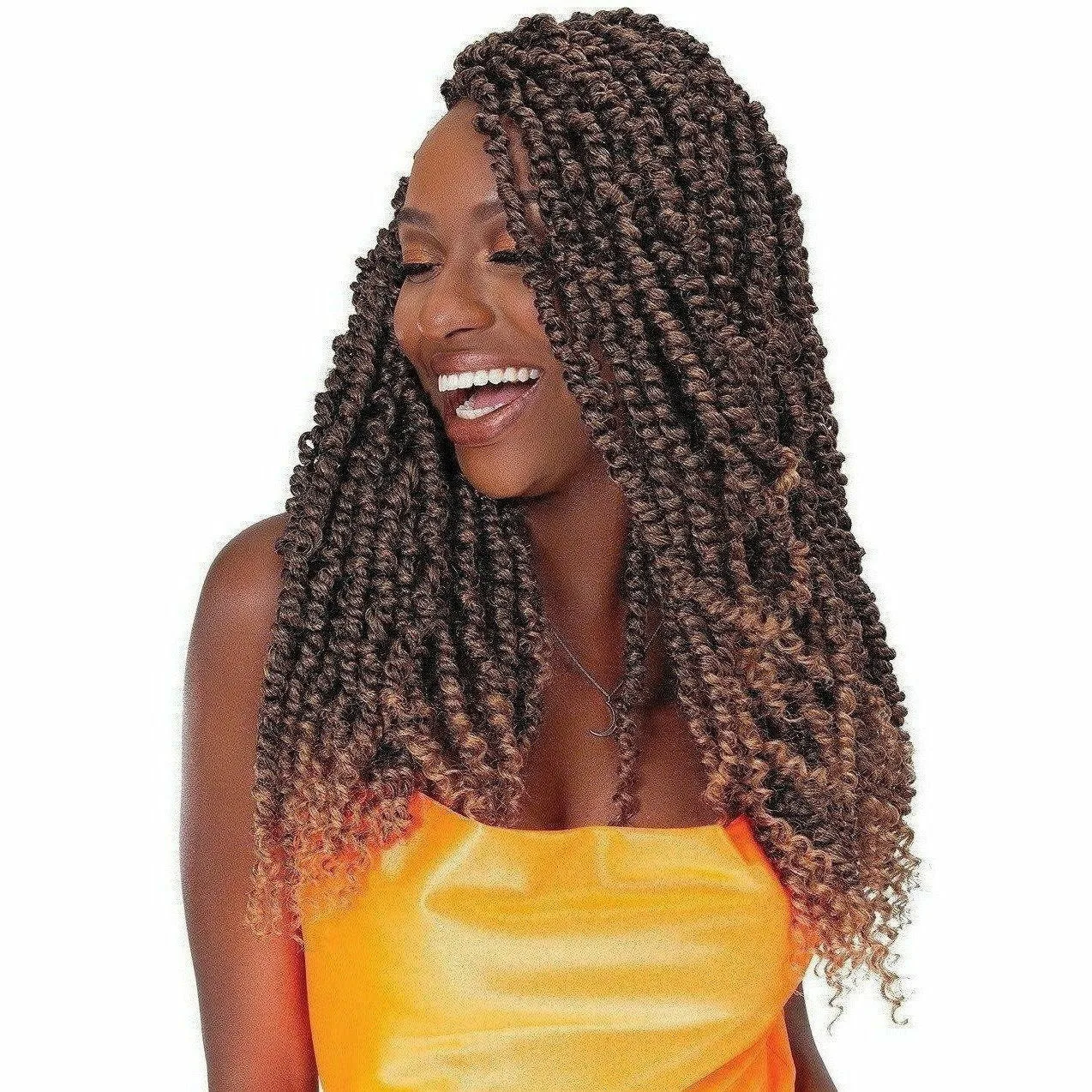 Janet Collection: Nala Tress 3X Passion Twist 14" Crochet Braids thumbnail 2