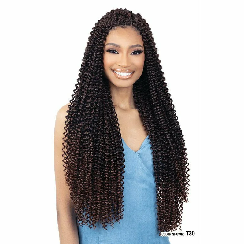 FreeTress: 3X Tahiti Water Curl Crochet Braids 12" thumbnail 5